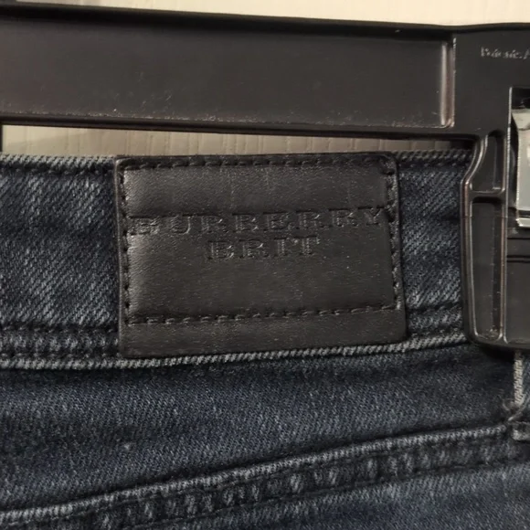 Women's Burberry Brit Skinny Low Rise Size W 28 Jeans- Denim